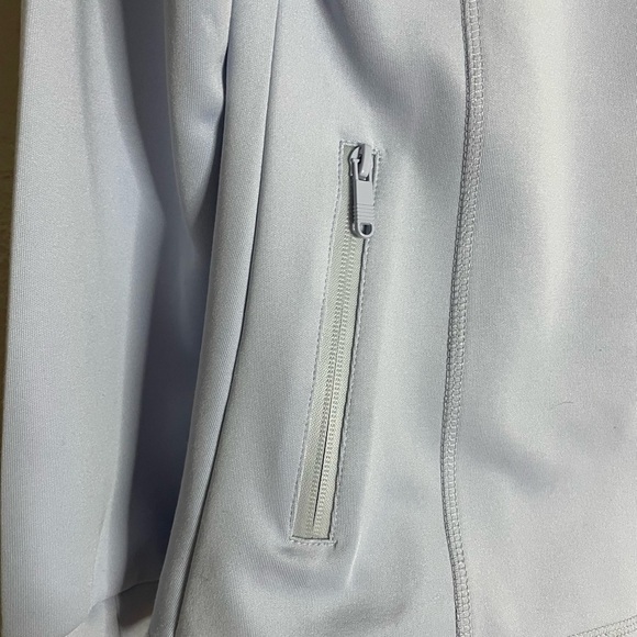 Light Blue Athletic Zip-Up Jacket – Size Small - Picture 5 of 12